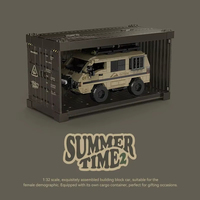 Toyota Camper Supercar Building Blocks AE86 Pallet Truck Off Road Vehicle Model Bricks Decoration Diy Toy For Kids Holiday Gifts