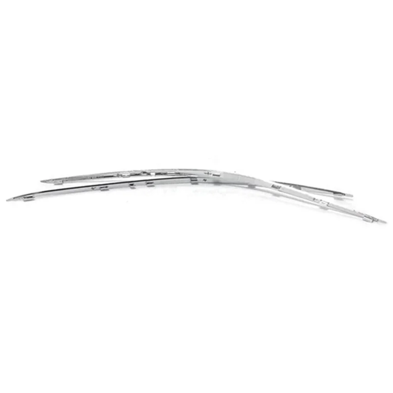 LH or RH or 1 Pair Front Bumper Chrome Strip Trim Molding for Mercedes W211 2006-2009 2118852321 2118852421