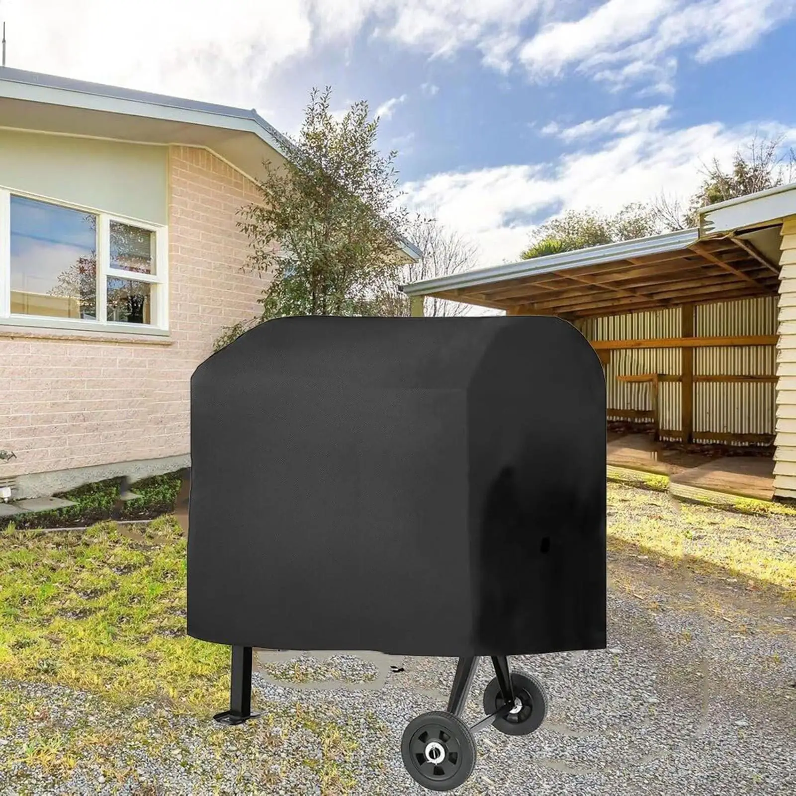 

Cement Mixer Cover Waterproof UV Resistant Protector 130x80x110cm Dustproof Oxford Cement Mixer Protective Cover For Yard All