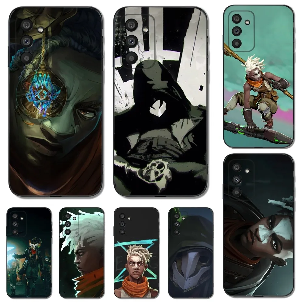 

Game Ekko A-Arcane L-Lol Phone Case for Samsung S25,S24,S23,S22,S21,S20,Ultra,Pro,S10,S30Plus,FE Black Cover