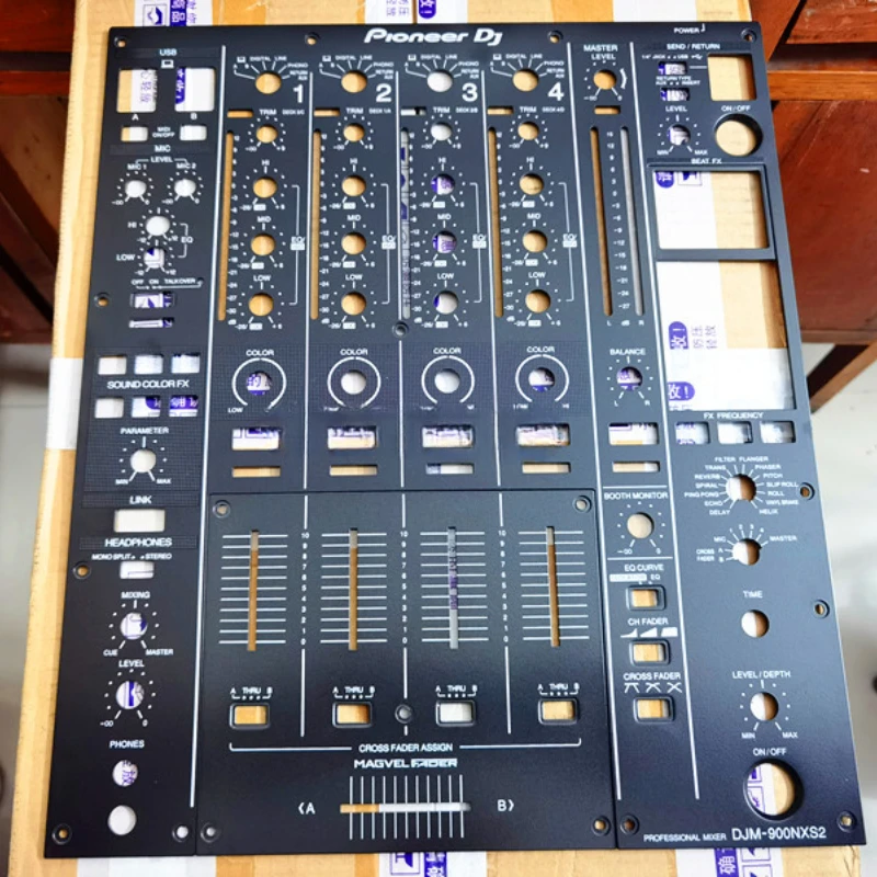 Pioneer DJM-900nxs2 Third Generation Mixer Iron Plate Fader Panel Complete Set