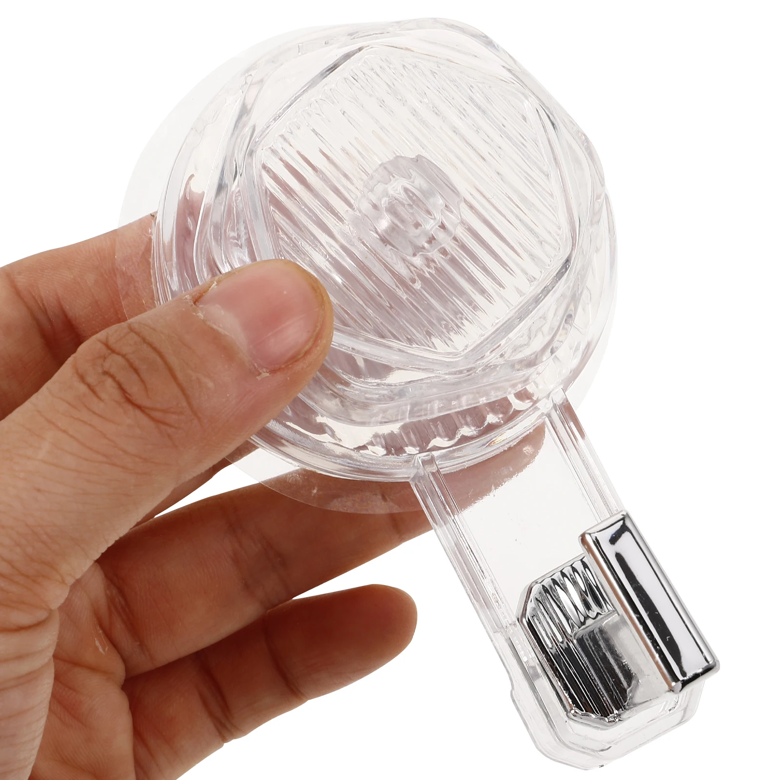 

Heavy Duty Suction Cup No Drill Hooks Bathroom Shower Kitchen Hangers Wall Mounted Organizer Towel Coat Keys Storage Sturdy