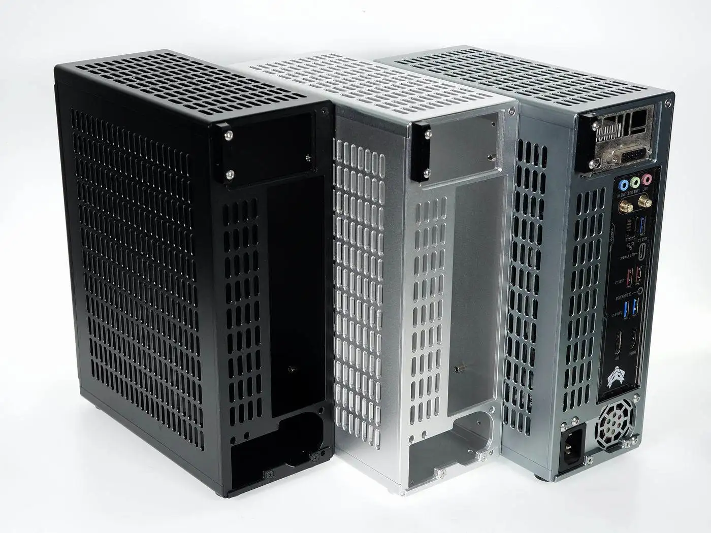 all aluminum chassis [Spot] ZS-D2/ITX half-height knife card computer chassis, version V2\ 4.6L volume,