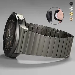 Luxury 22mm Stainless Steel watch band for Huawei Watch 4 GT2 3 pro 46mm strap for samsung watch 6 5 4 loopbracelet