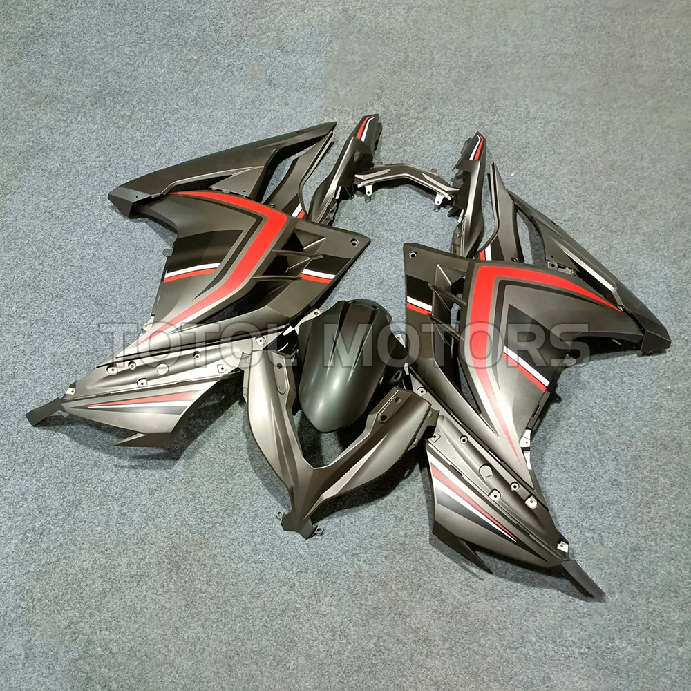 Motorcycle Fairings Kit Fit BodyWork FOR NINJA 300 2013 2014 2015 2016 2017 2018 EX300 Black Red