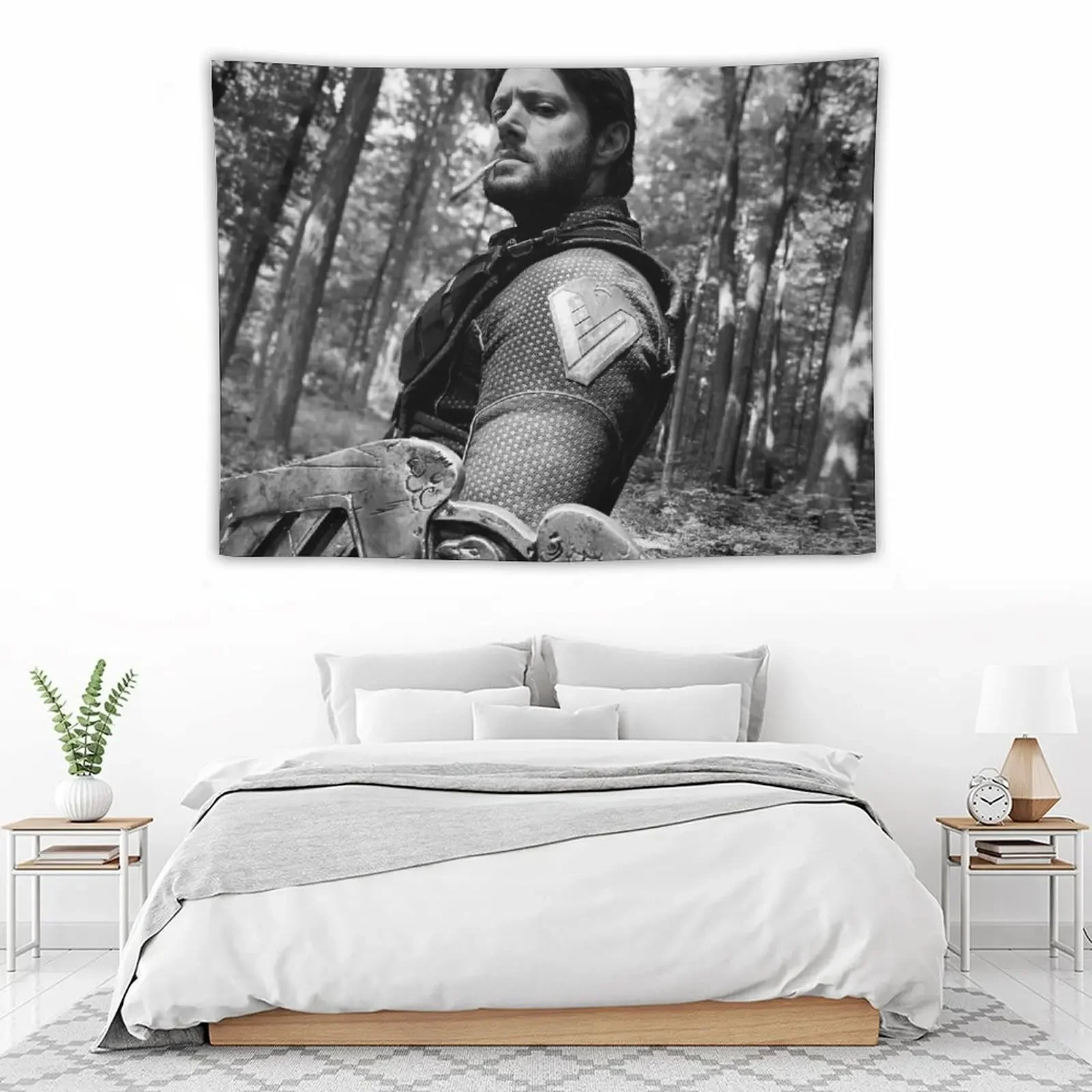 soldier boythe boys jensen ackles season 3 Tapestry Room Aesthetic Hanging Wall Tapestry