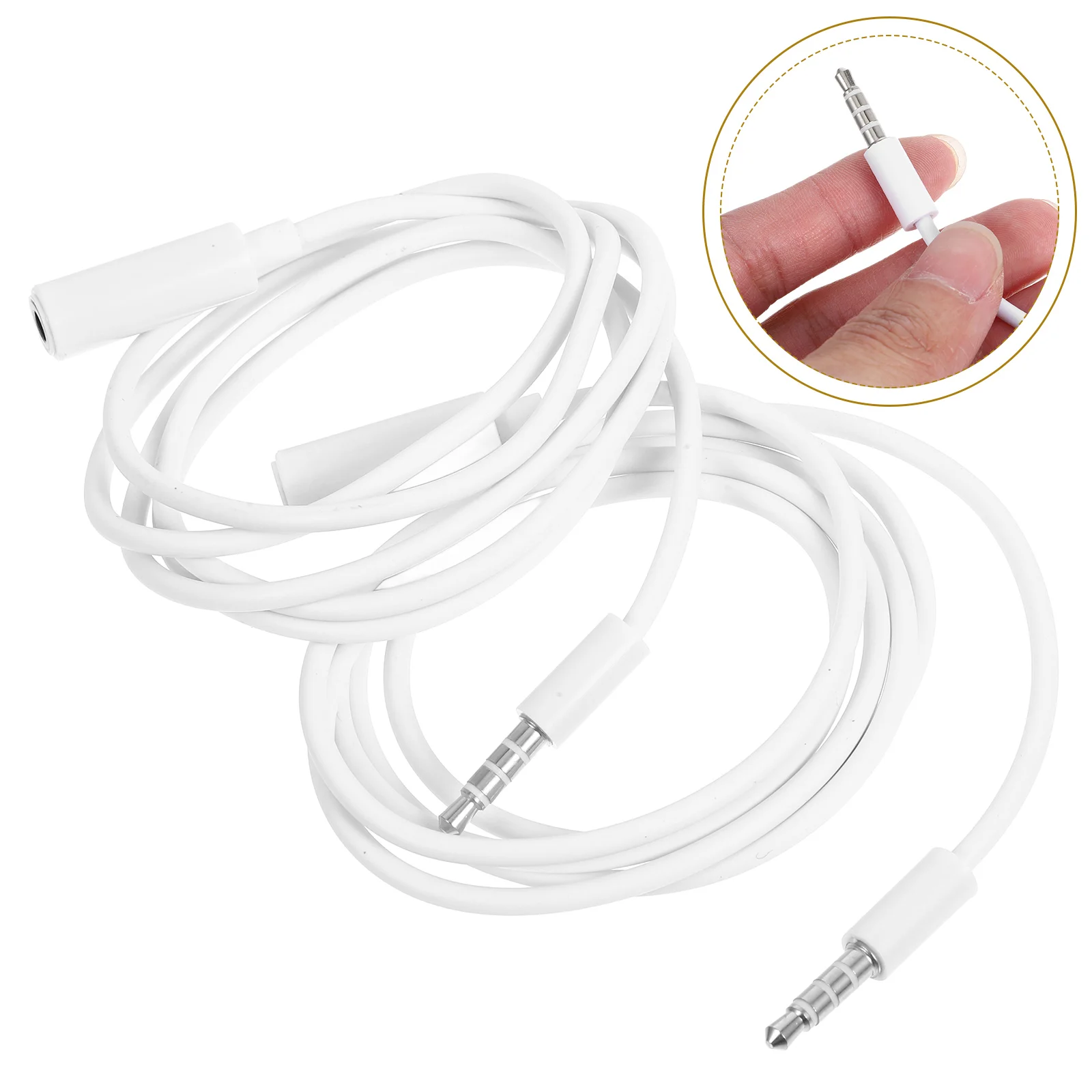 

2pcs Extension Cables Sound Console Cable For Earphones Speakers Mixers Durable Digital Cable For Audio Video
