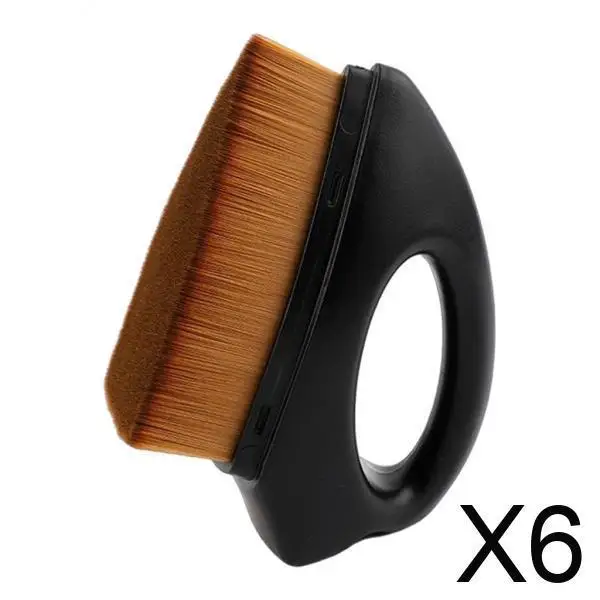 فرشاة مكياج كريم الأساس السائل، سطح مسطح، أحمر الخدود، أداة تجميل محمولة على شكل حديد للاستخدام اليومي #1