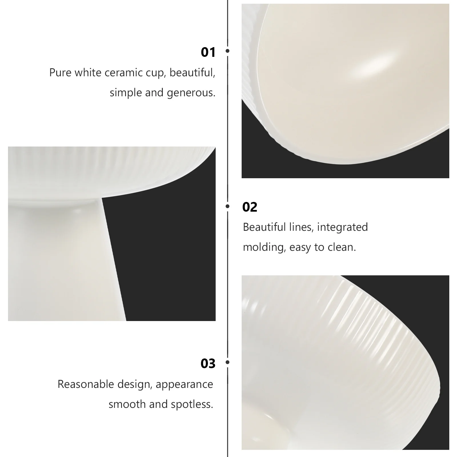 

Ceramic Dessert Cup Nordic Style Ice Cream Bowl Decorative Photo Prop Salad Noodle Fruit Storage Best Gift Friends