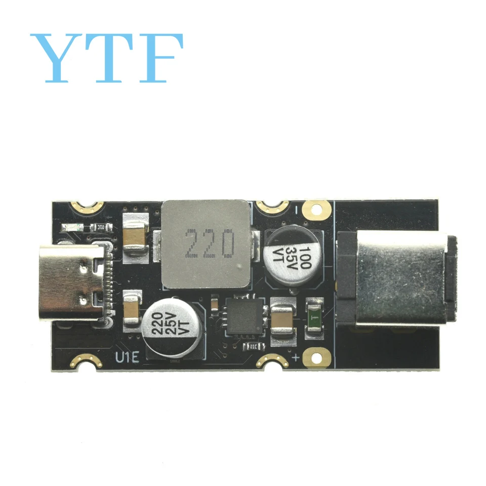 Módulo de carga rápida PD65W, módulo de carga rápida tipo-c DC8-32V interface 3.25A PD3.1 PPS carga rápida QC3.0 SCP