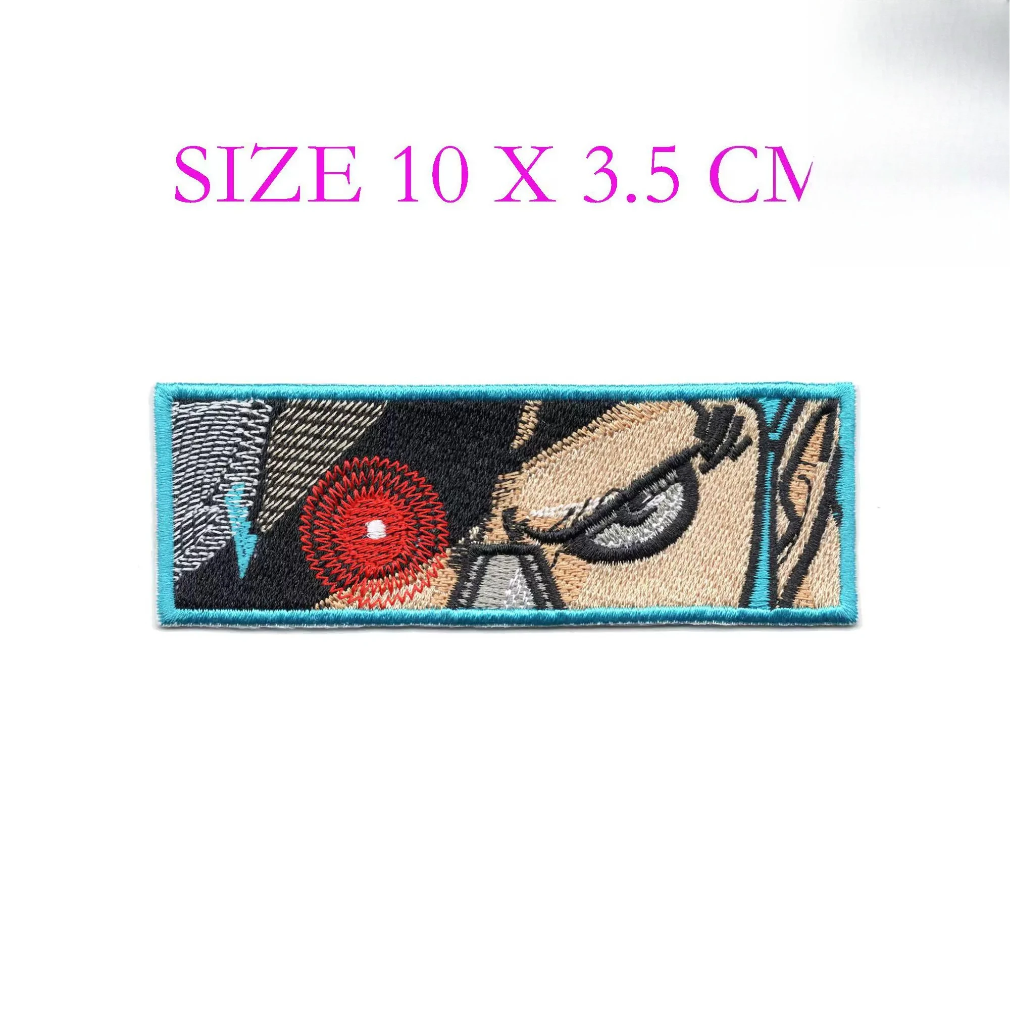 One Piece Zoro Luffy bestickter Aufnäher, süß, modisch, personalisiert, kreativ, Cartoon, Kawaii, Geschenk zum Geburtstag für Freunde – Detail 9