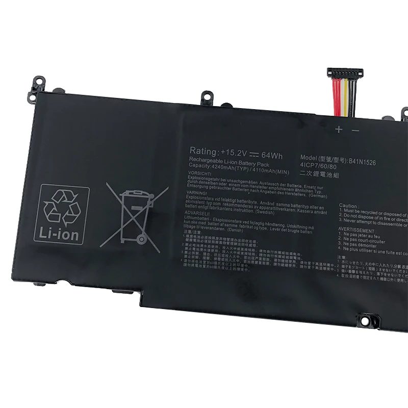 Imagem -04 - Bateria do Portátil para Asus Rog Strix Gl502 Gl502v Gl502vt Gl502vt1a Gl502vm s5 S5vt6700 Gl502vt-bsi7n27 B41n1526