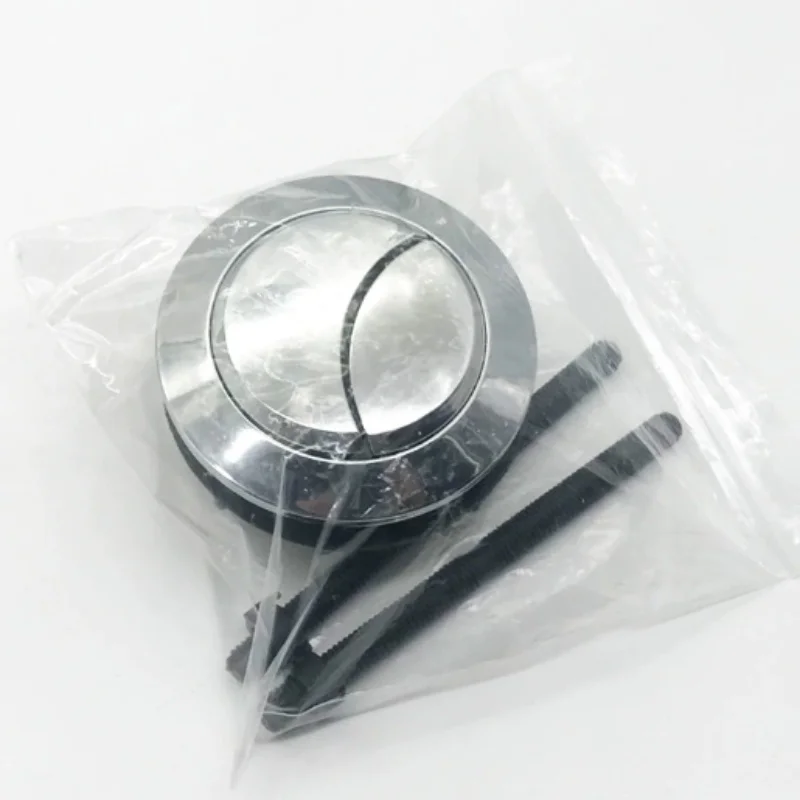 38 مللي متر صمام خزان مقعد المرحاض المزدوج زر ملحقات الحمام العالمي المزدوج دافق خزان المرحاض زر الضغط على زر دافق