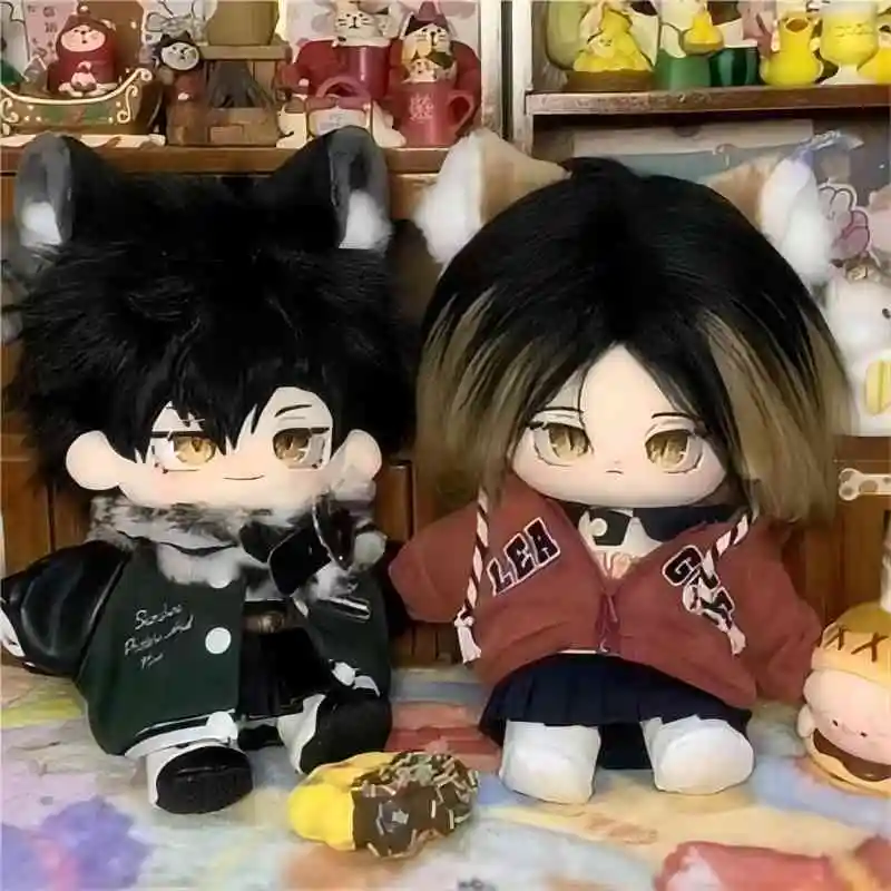 

20CM Game Kuroo Tetsurou Kozume Kenma Dress-up Cotton Doll Soft Stuffed Plush Cute Doll Toys for Kids Gift Xmas Send Friends