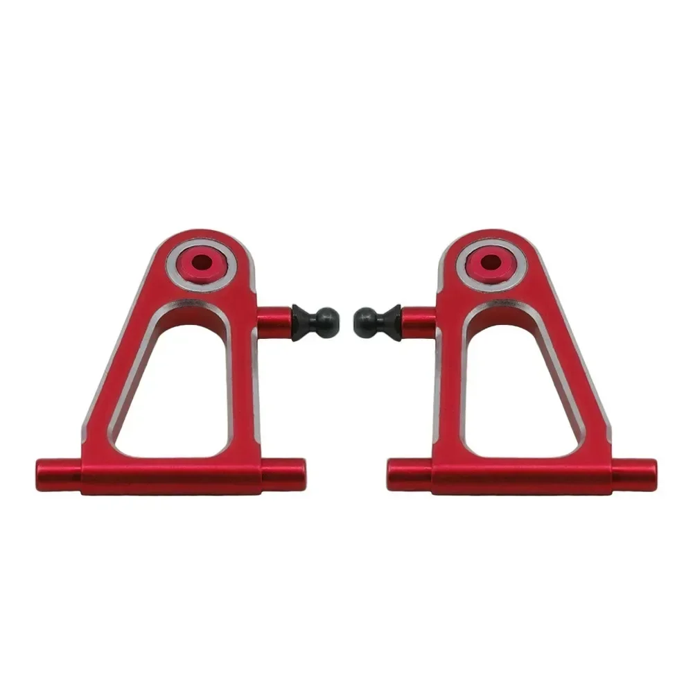 Juego de brazo de suspensión inferior superior trasero delantero de Metal para Tamiya TT01 TT-01 1/10 RC accesorios de piezas de mejora de coche