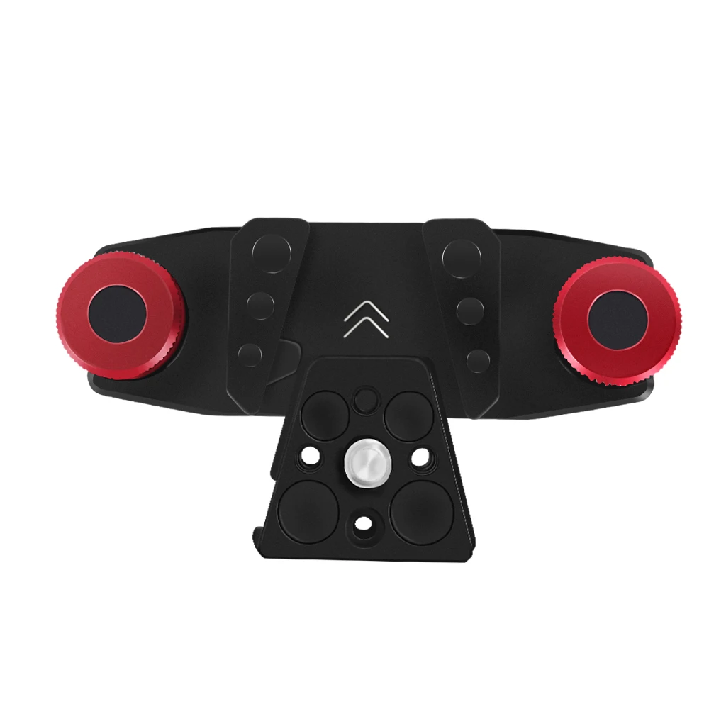 Clipe de mochila de liberação rápida placa v-lock cinto clipe alça de ombro braçadeira para gopro/dji osmo 360/insta360 câmera de ação