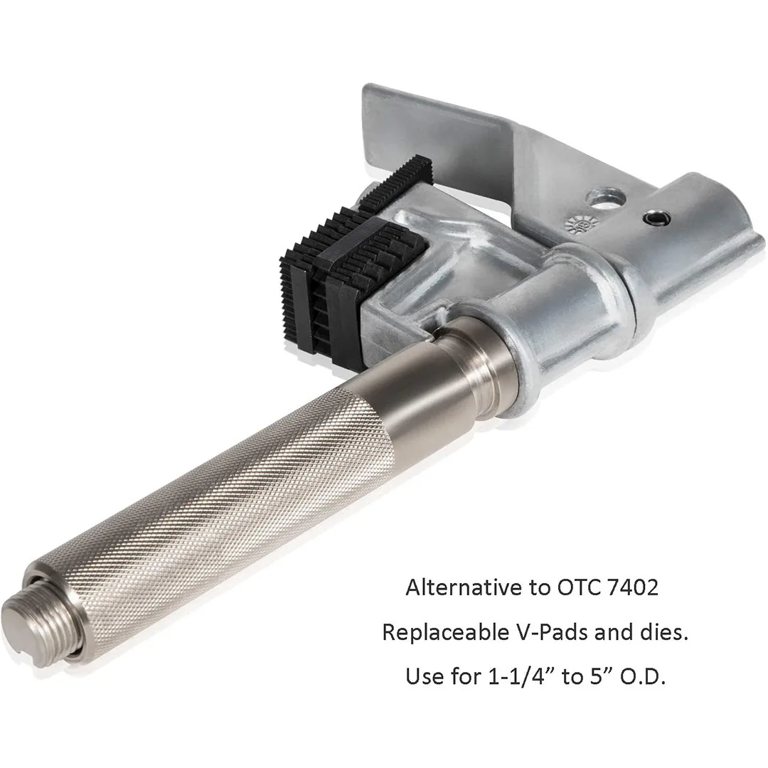 Universal External Thread Chaser and 202817 Metric Die Set (6 Dies) for Thread Repair Tool Replacement for OTC 7402 and 202817