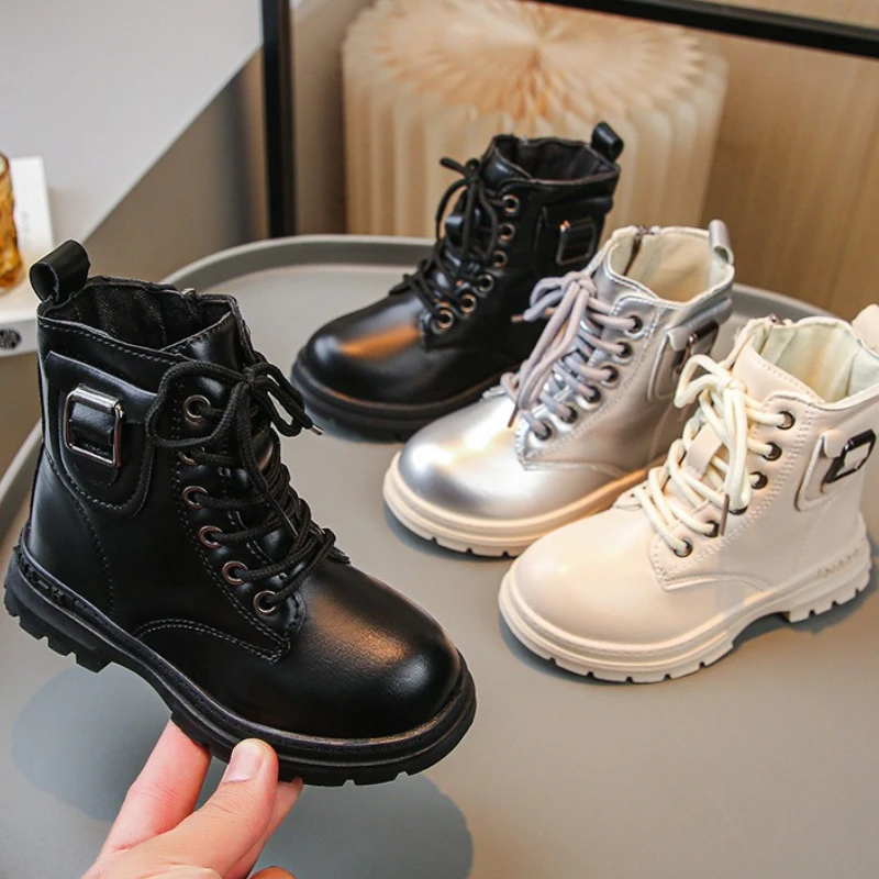 

Детские ботинки, напольные ботинки, зима 20225, новый дизайн, детские замшевые ботинки, повседневные нескользящие теплые короткие ботинки для девочек, модные ботинки для девочек