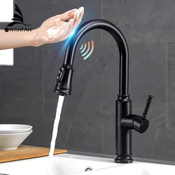 Smart Touch Kitchen Faucets Crane For Sensor Kitchen Water Tap Sink Mixer Rotate Touch Faucet Sensor Water Mixer KH-1006