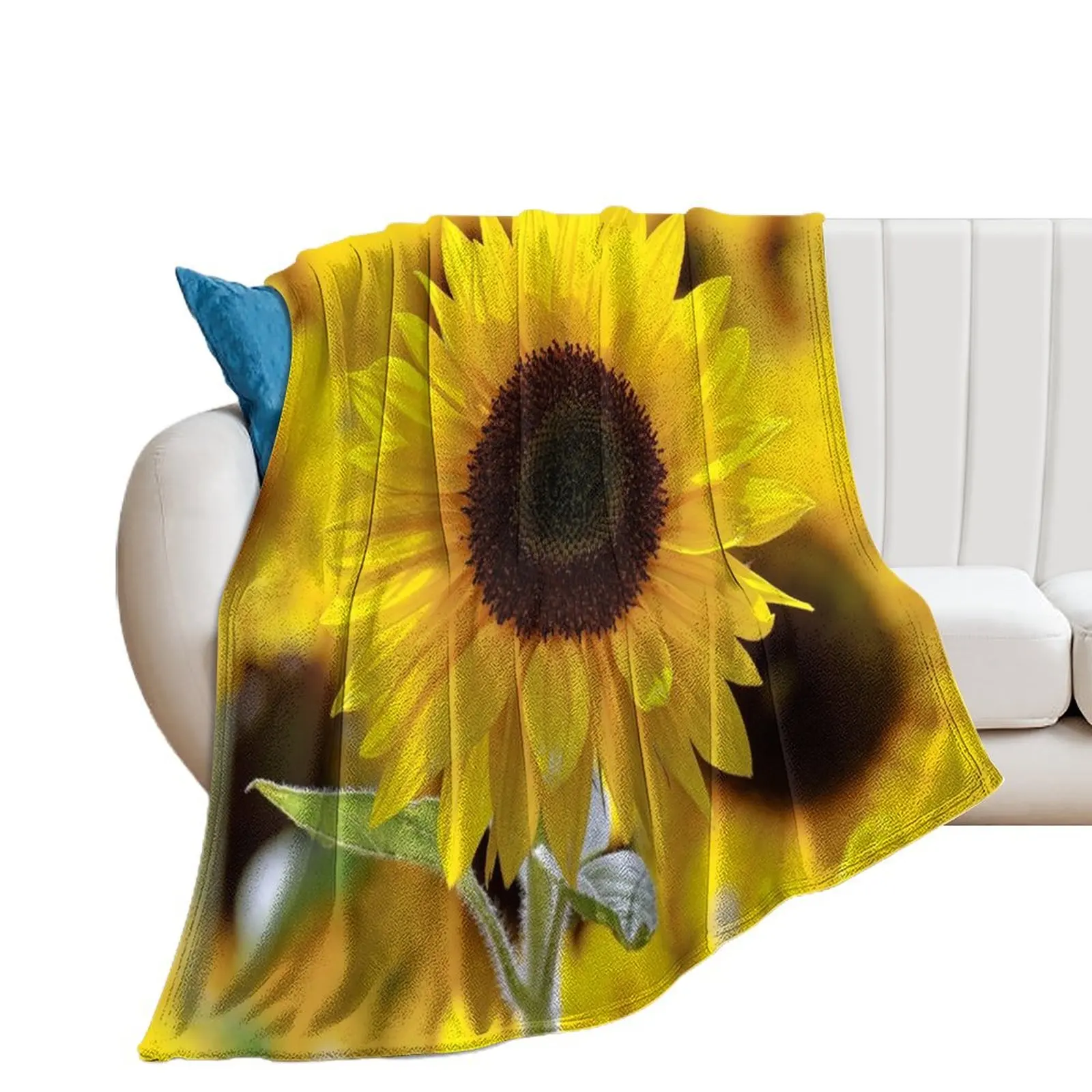 

Sunflower Throw Blanket for babies Thermals For Travel Blankets