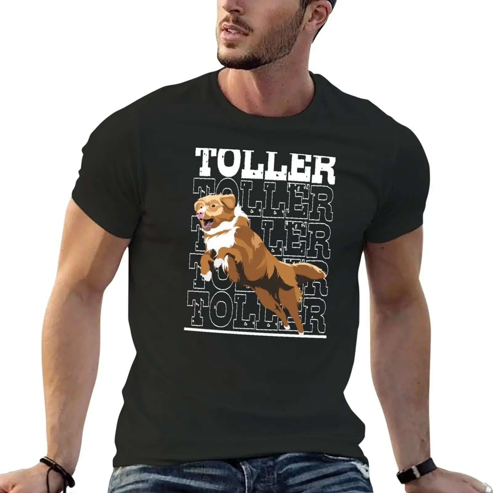 

Nova Scotia Duck Tolling Retriever - Toller T-Shirt clothes valentines boutique clothes Personalized t-shirt men tshirt