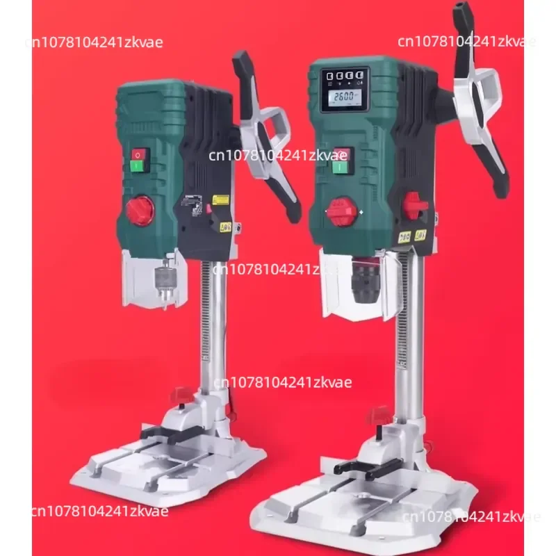 220V Digital Display Bench Positioning Adjustable Speed Electric Woodworking Bench Drill Machine Tool