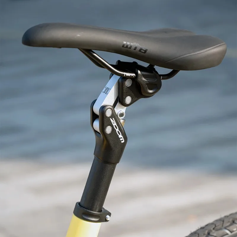 ZOOM دراجة تعليق Seatpost 27.2 30.9 31.6 امتصاص الصدمات مقعد للدراجة الطريق الجبلية أربعة وصلات مقعد دراجة أنبوب 27.2