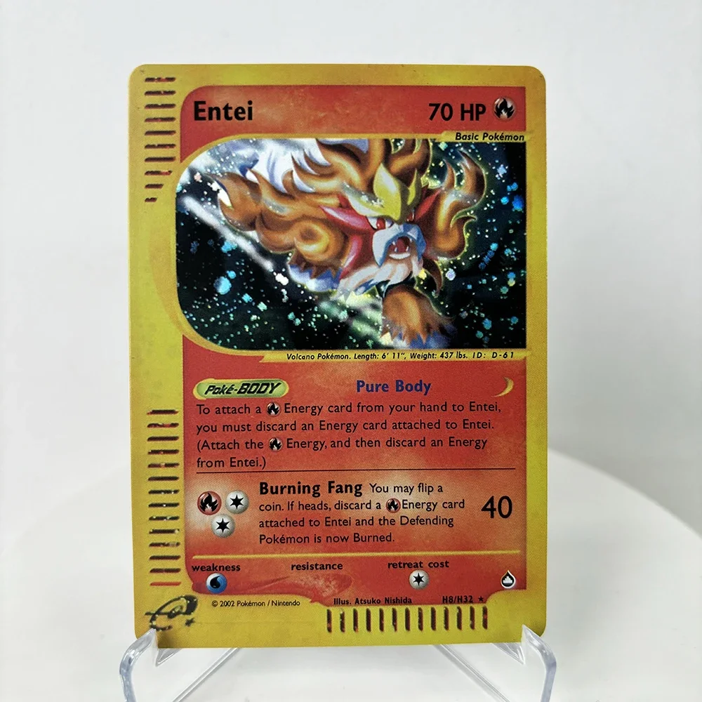 Custom Pokemon PKM  Proxy Cards F High Quality Table Game Cards AQ Umbreon Ampharos Vileplume Eevee Lanturn Arcanine Muk