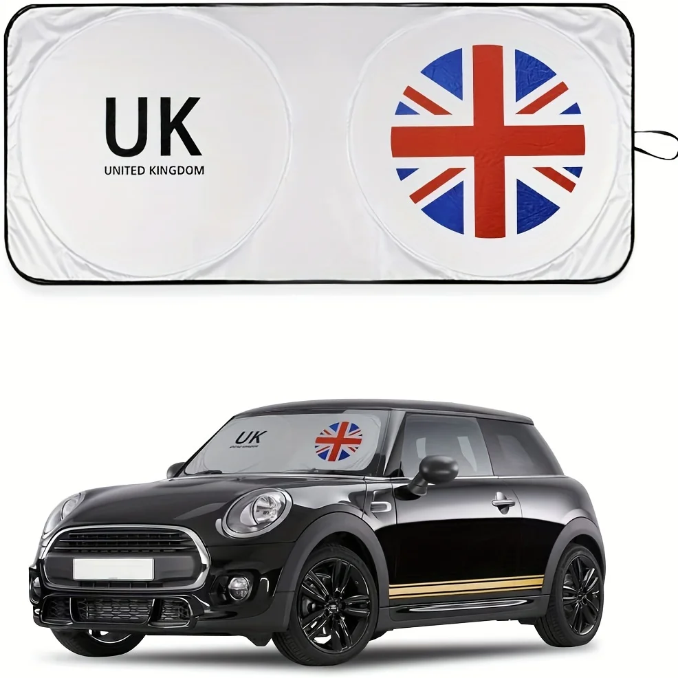 Union Jack Sunshade Is Suitable For Mini Cooper F55 F56 F54 F60 R55 R56 R58 R59 R60 R61
