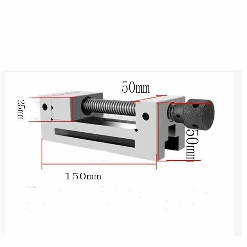 New Grinder Manual Pliers Screw Type Tool Maker QGG50 2'' Flat Vise Opening 65mm New Mill Tool Grinder 1PC