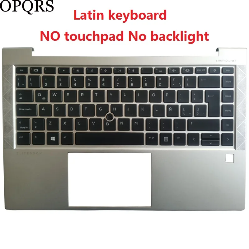 Imagem -05 - Teclado para Notebook com Palmrest Upper hp Elitebook 840 g8 745 845 g7 Russo Eua Reino Unido Espanhol Francês M07090001 M36312-001 Novo