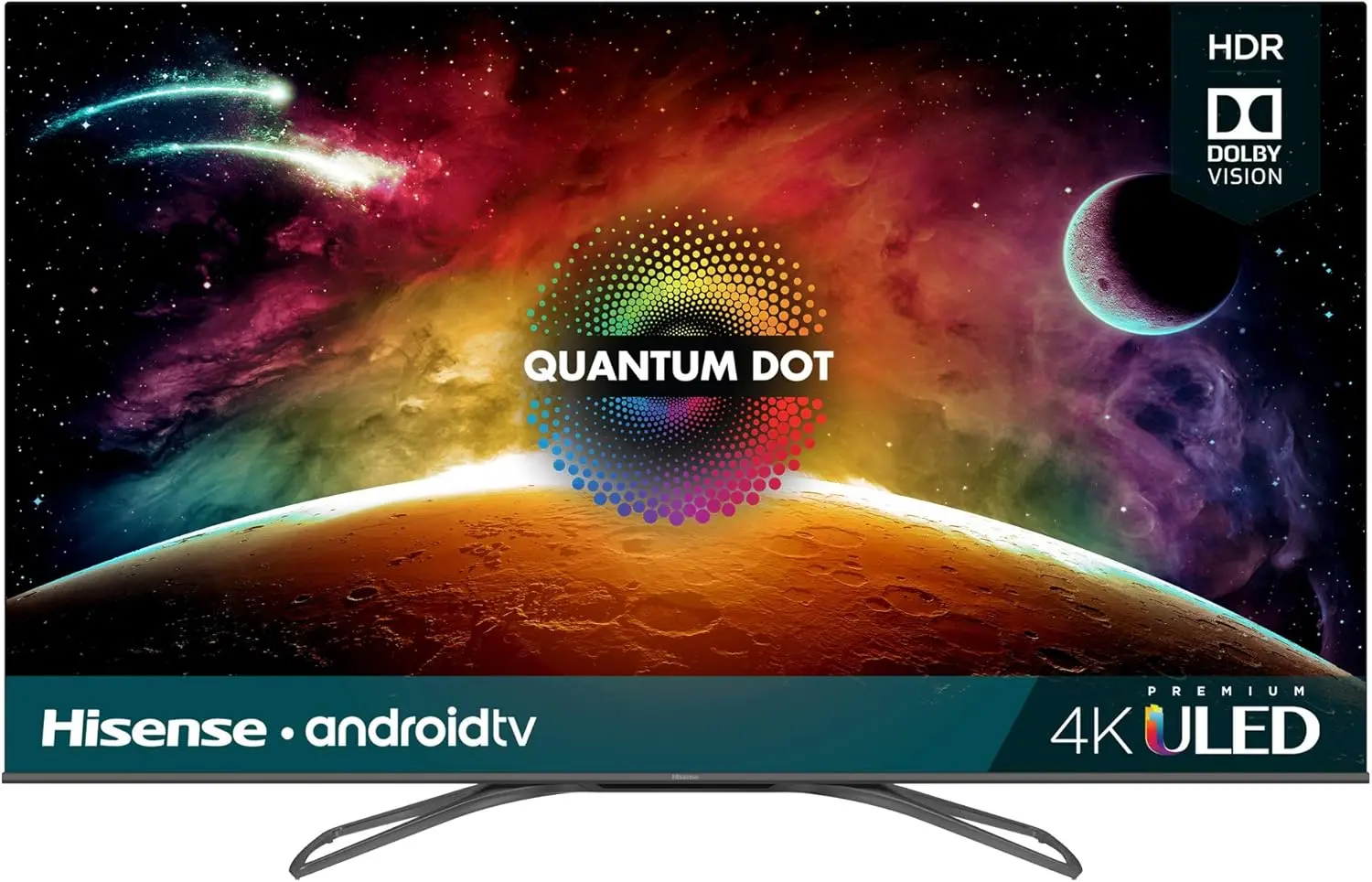Hisense 65H9F 65 Inch 4K Ultra HD Android Smart ULED TV HDR 2019 Model with Dolby Vision