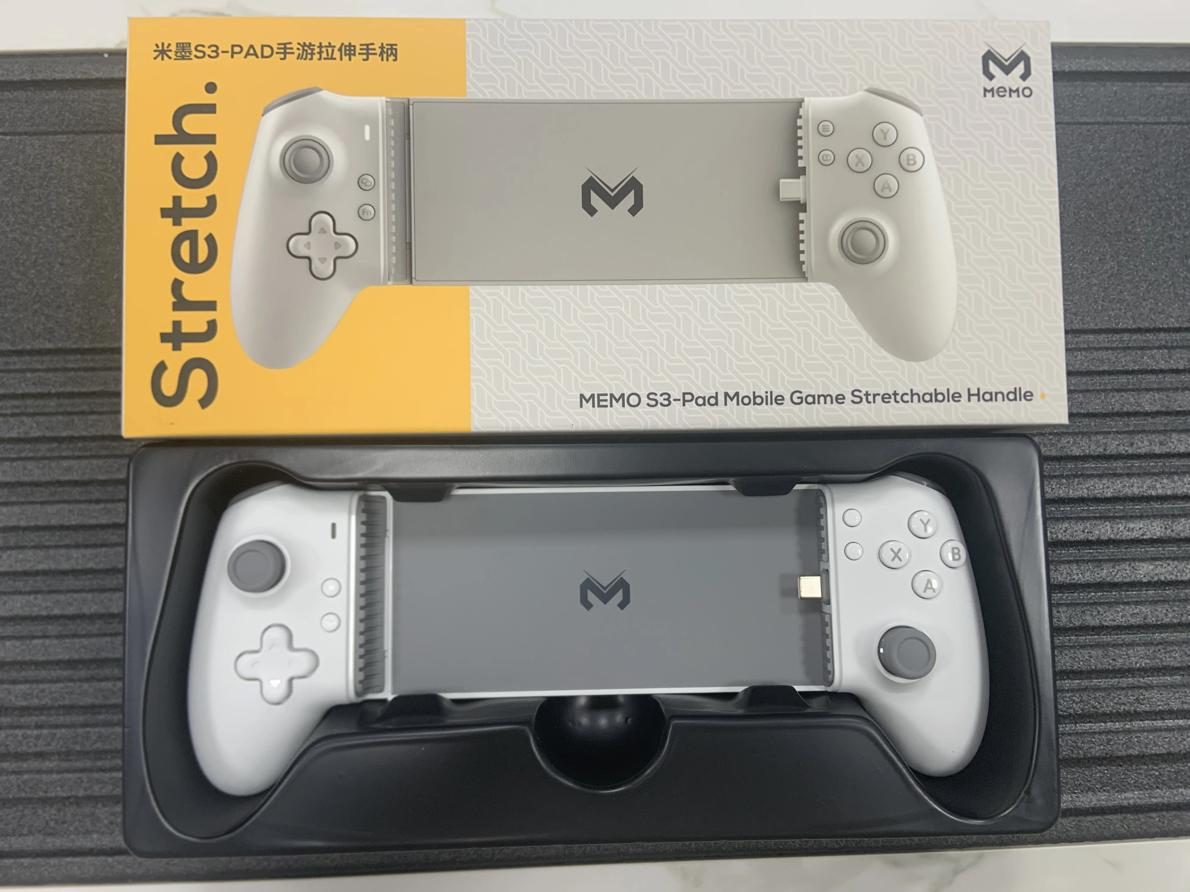 SHAKS S3b Game Controller Wireless Bluetooth Per Android, Windows, MacOS, IOS, X-Cloud, Stadia, GeForce – 8 Ore Di Autonomia, App Di Mappatura E Vibrazione