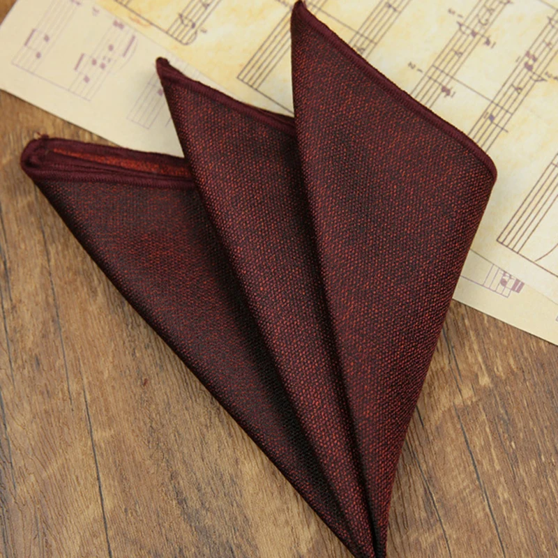 Classic Striped Pocket Square, Green Dots Design
