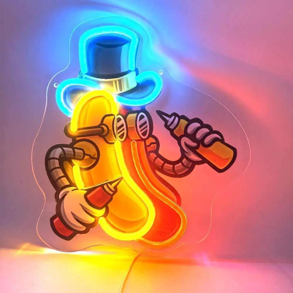 

﻿ Funny Hot Dog Neon Sign USB Powered Handmade LED Neon Light for Bar Game Room Party Bedroom Decoration Gift Art Wall Light
