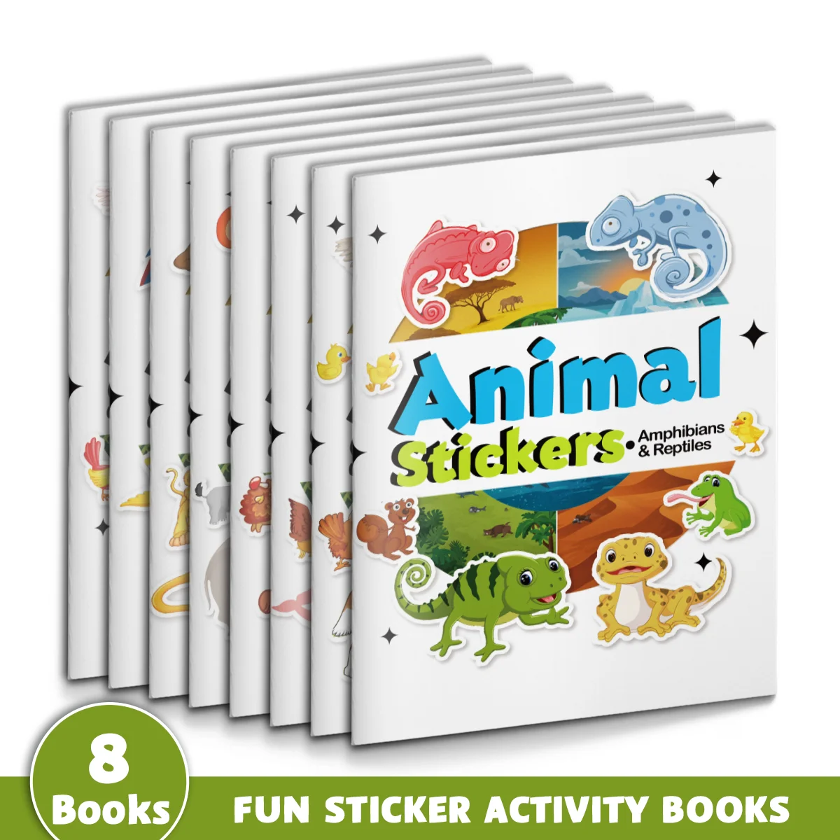 Sticker Activity Book for Kids Parent Child Interactive Game Book Lovely Cartoon Patterns Multiple Fun Themes Best Seller