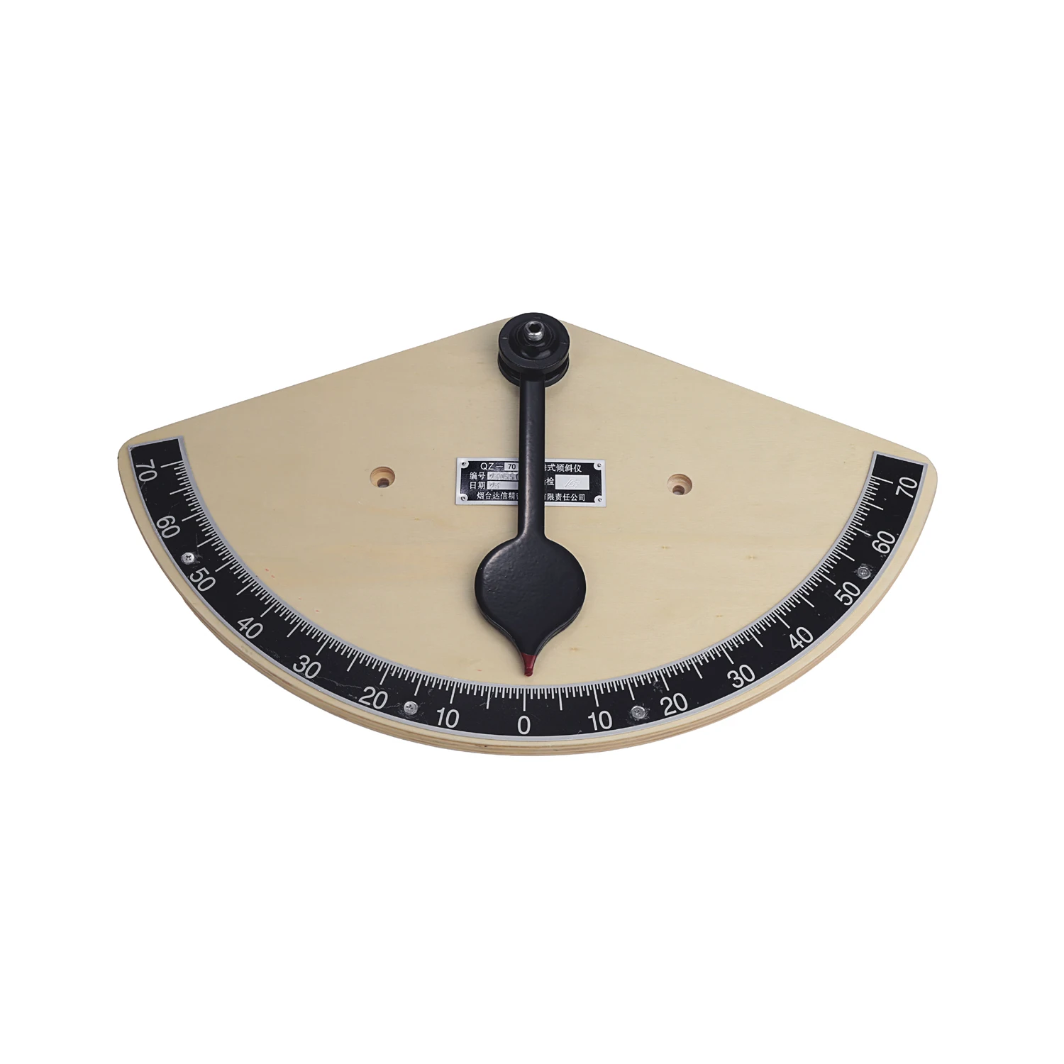 

Marine pendulum inclinometer QZ-70 QJ-70 degrees with CCS approval certificate ( Bakelite)