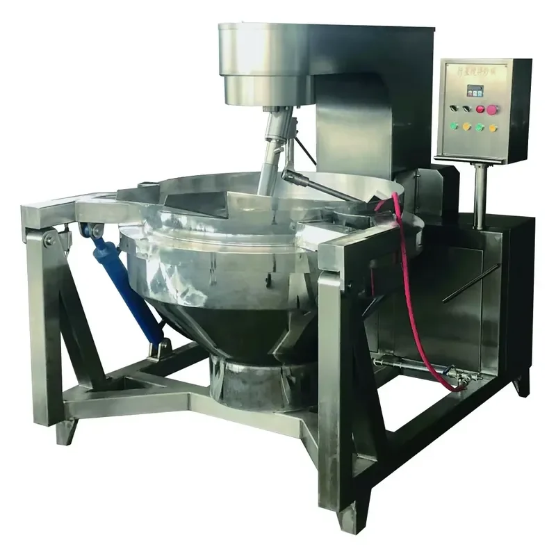 Industrial Cooking Pot Machine With Planetary Mixing Agitator