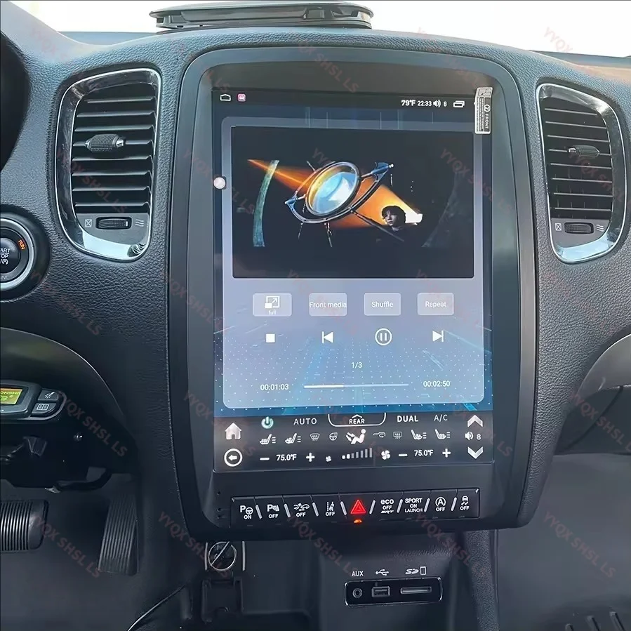 Android For Dodge Durango 2011-2020 Vertical Screen CarPlay Radio Car Multimedia Player GPS Navigatio Stereo autoradio Head Unit