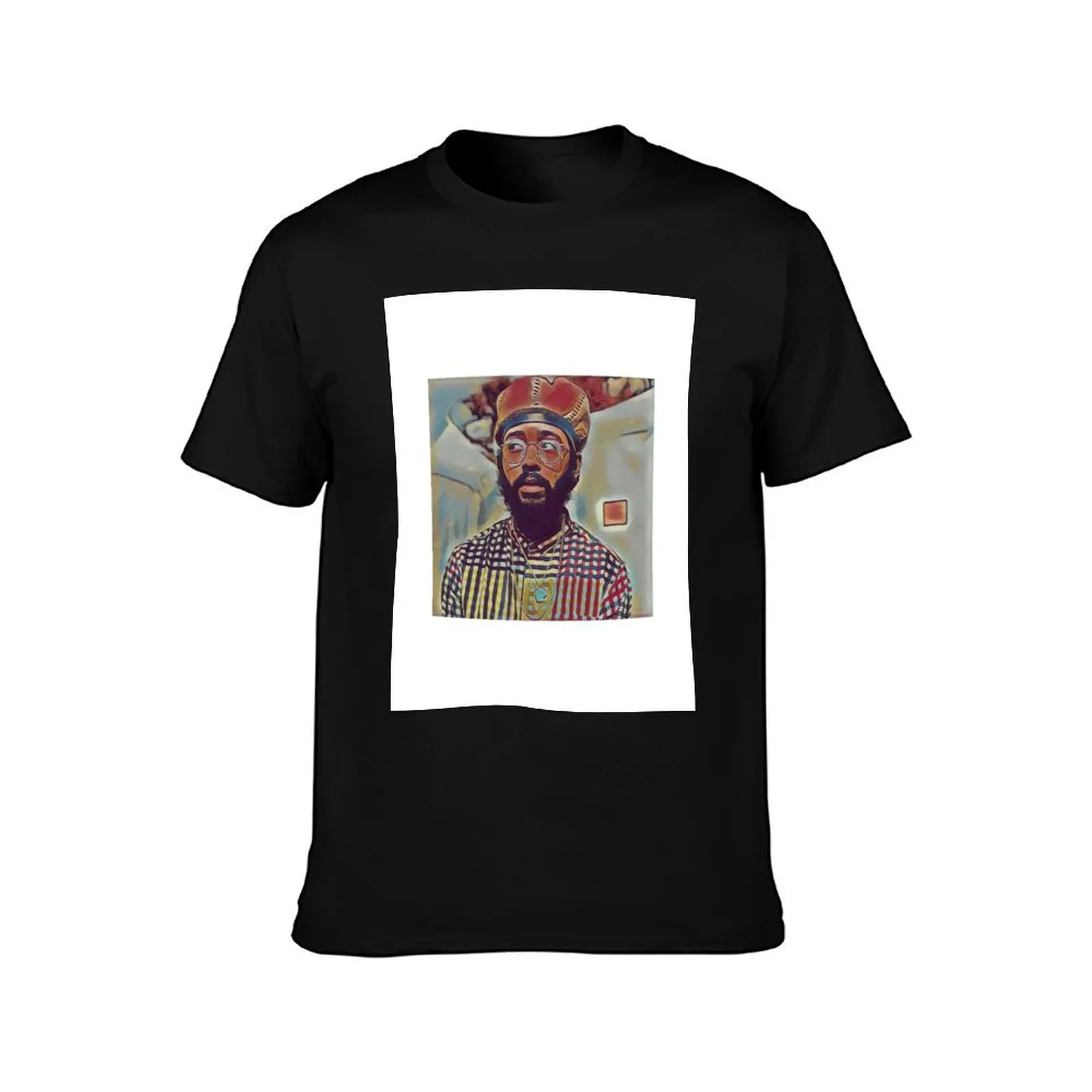 Protoje Portrait T-Shirt quick drying sweat tops men tshirt