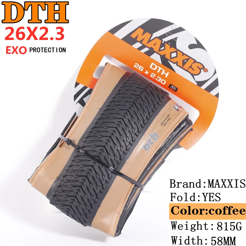 MAXXIS DTH(M147P)20X1.75 20x1.95 26x2.15 26x2.3 foding tires BMX bicycle tire MTB Mountain Bikes