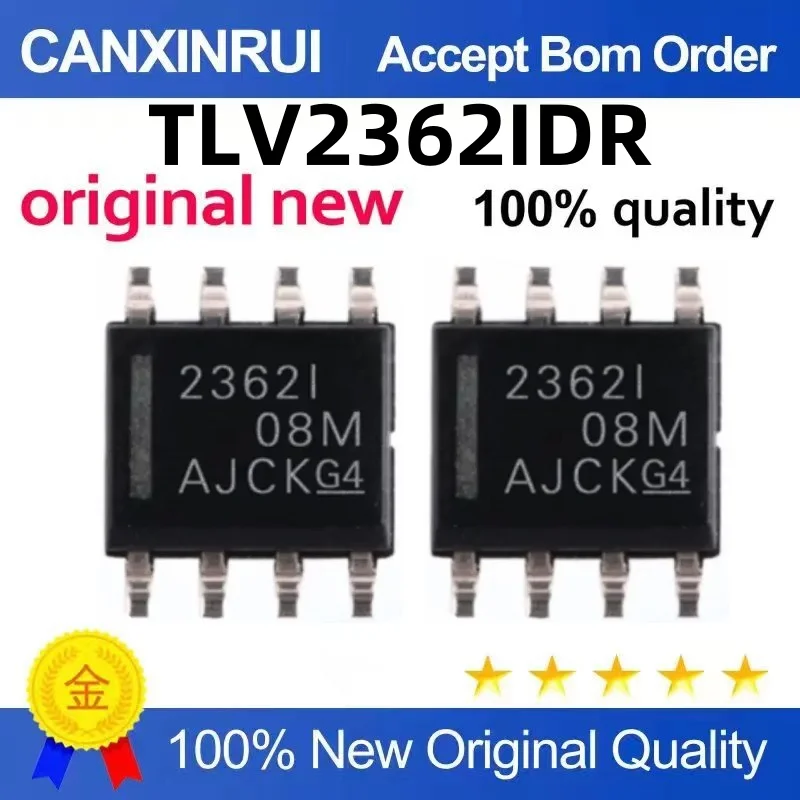 （10 pieces）TLV2362IDR 2362I SOP-8 High Performance Operational Amplifier