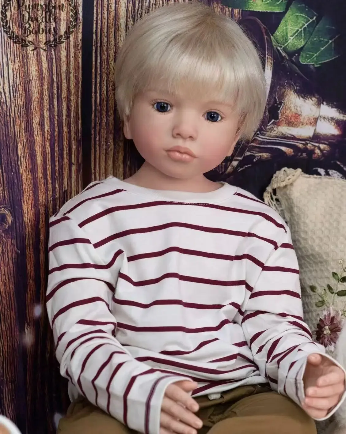 42inch Reborn Doll Boy Girl Aloenka Painted And Assembled Toddler Rooted Hair DIY Toy Gift