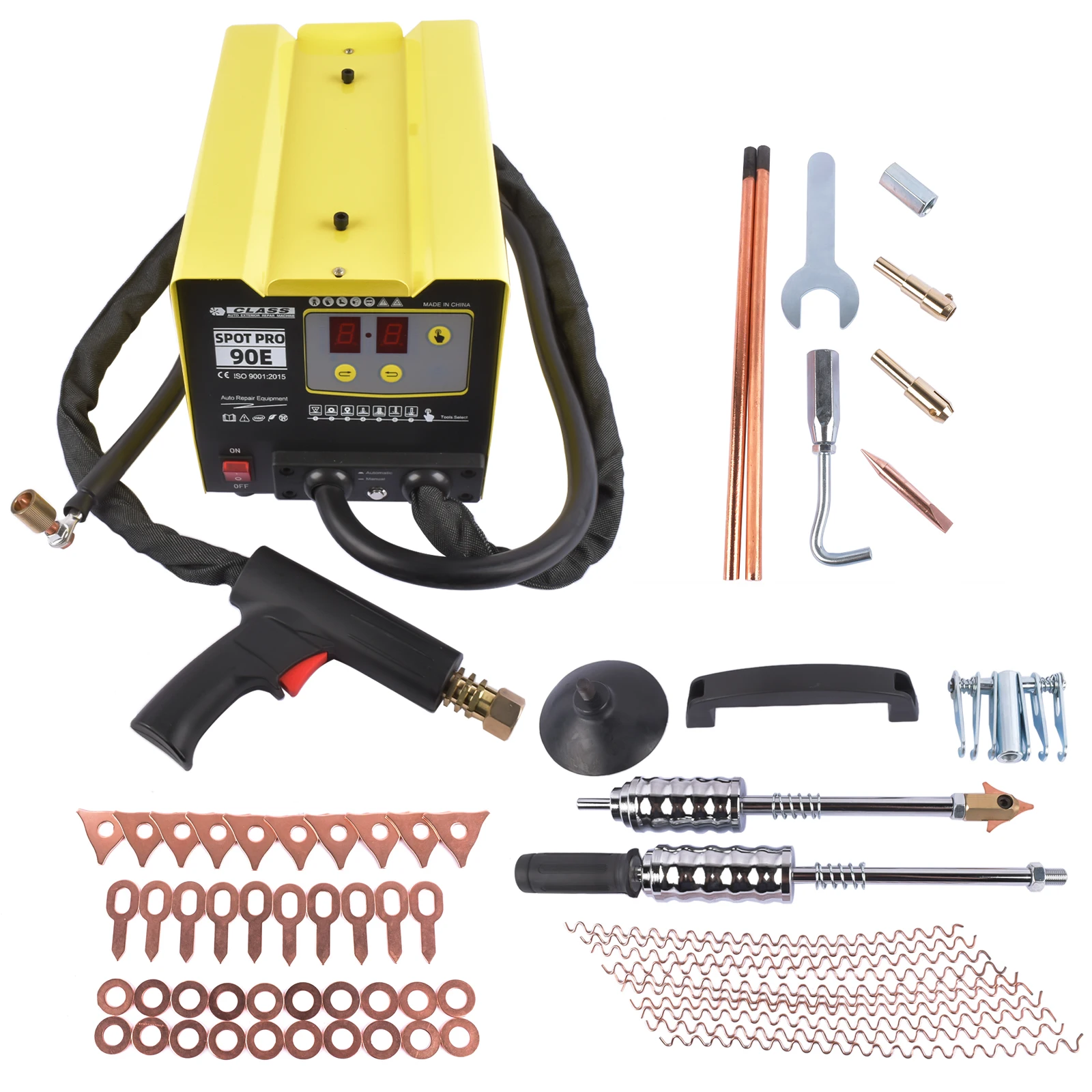 AP03 Dent Puller Spot Welder 3500A 110V Car Dent Repair for Vehicle Panel Spot Puller 110V 3KW G090E