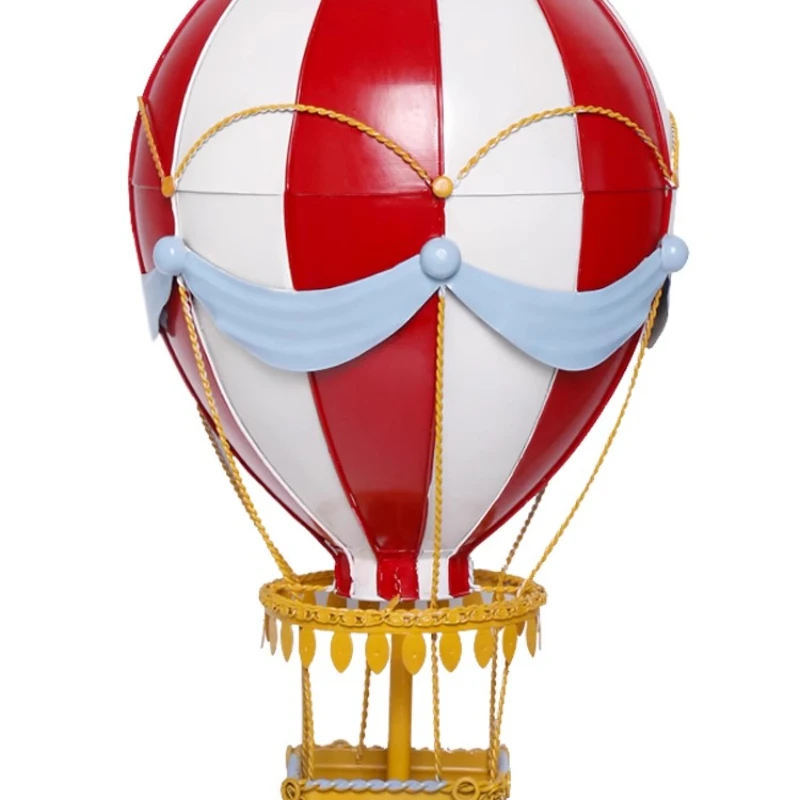 Retro wrought iron wedding model 19th century European hot air balloon pendant hanging