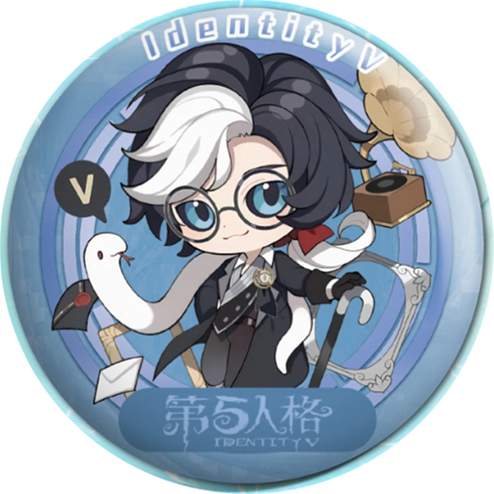 58 مللي متر لعبة الهوية الخامس إيما وودز مارثا بيهمفيل جالاتيا ماري تأثيري حلي شارة دبوس SPTE صفيح بروش ﻿   دعامة عيد الميلاد جيلف