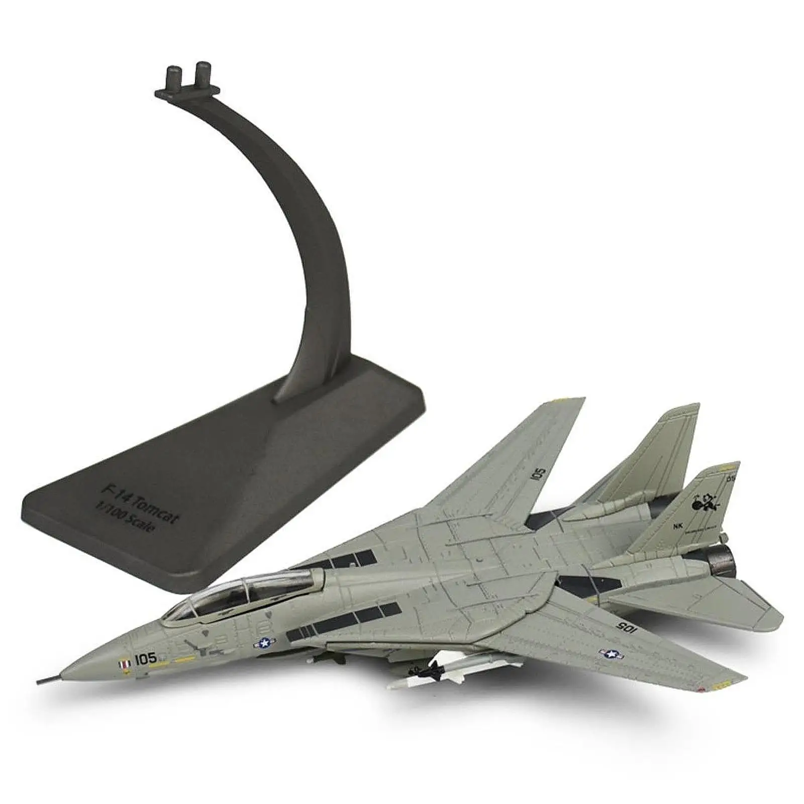 

F14D Fighter Model Carrier based Aircraft Alloy Aircraft Model Collection Aircraft Ornament for Shelf Office Tabletop Decor
