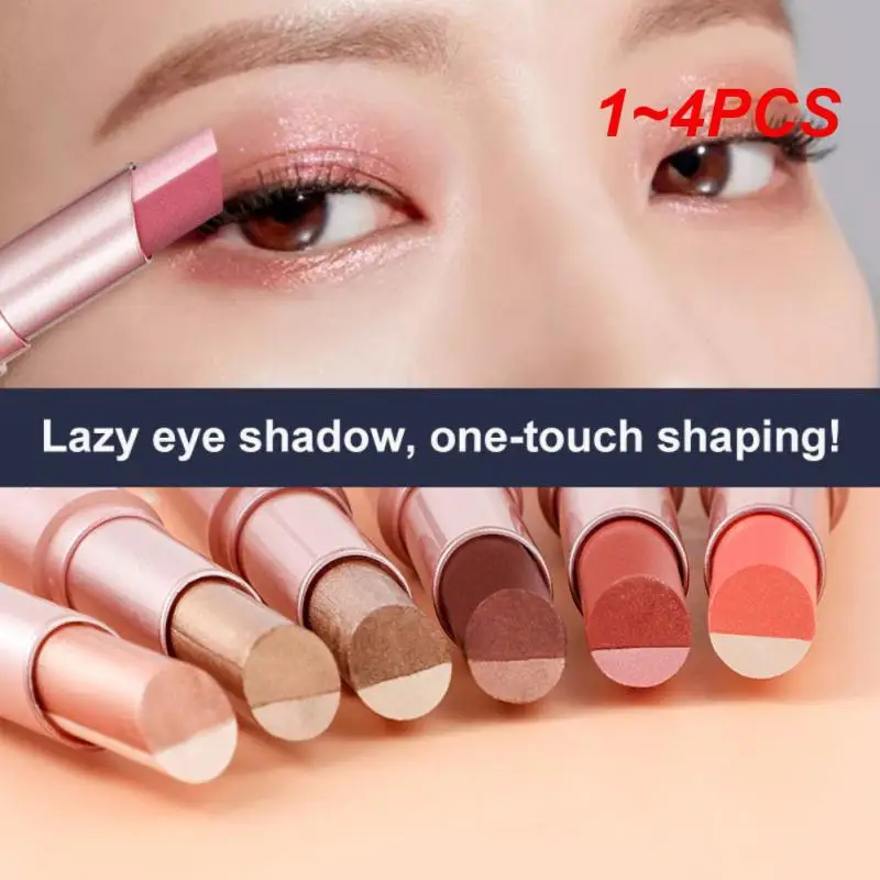 

1~4PCS Eye Shadow Stick High Quality Professional Makeup Result For All Skin Types Popular Unparalleled Beauty Makeup Tool