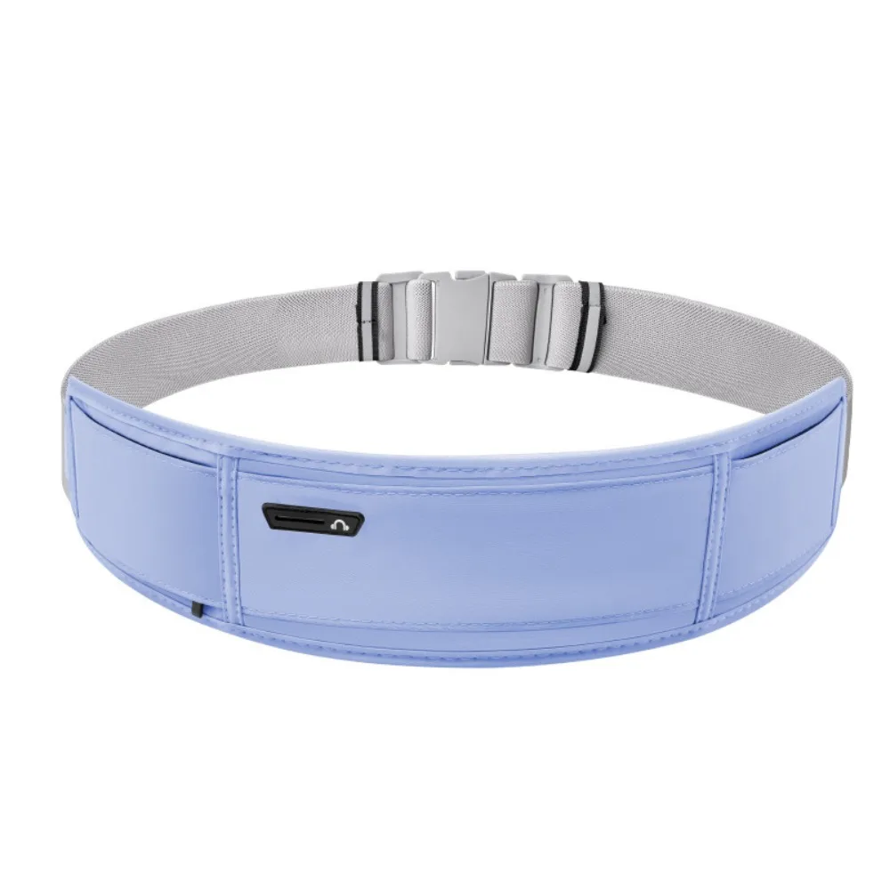 Schlanker Laufgürtel für Männer und Frauen, leicht, verstellbar, für Übungen, Hüfttasche, Handytasche, wasserdicht, für Workout, Gürteltasche, Radfahren, Fitnessstudio