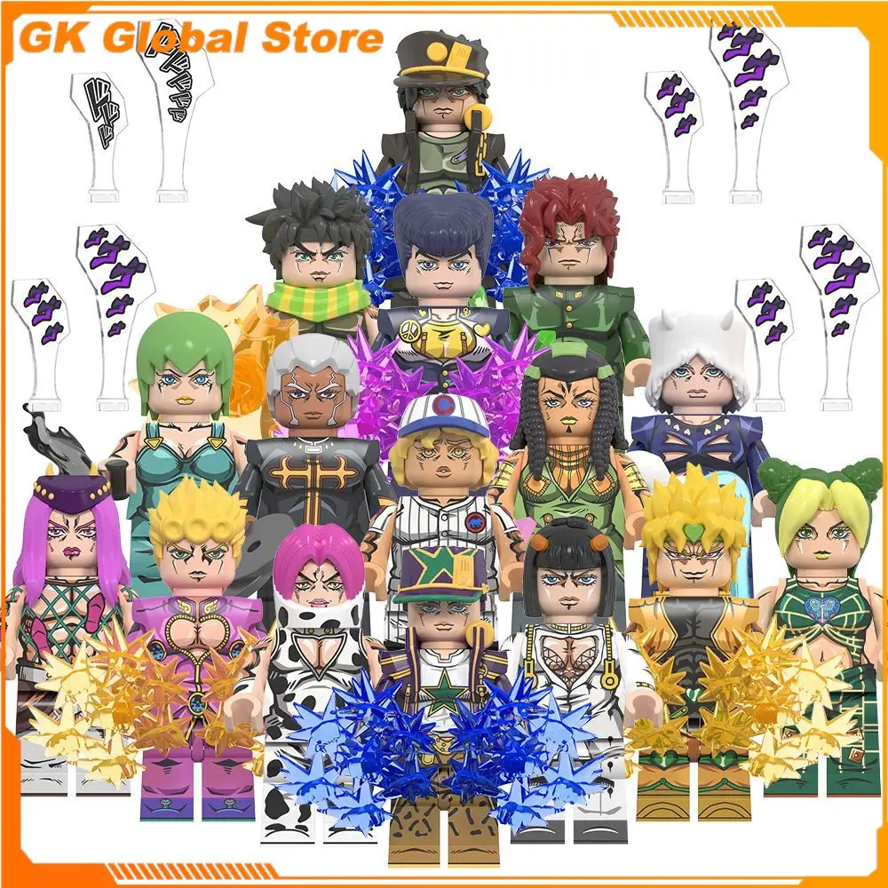 

5cm New Anime Figure Peripheral Plastic Model Assembling Building Blocks Desktop Decoration Ornaments Kids Birthday Gifts Toys